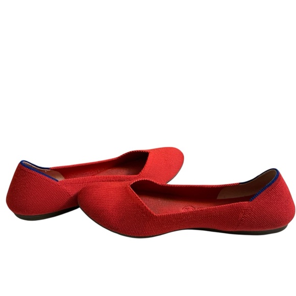 Rothy's Vibrant Red Women's Flats - Picture 2 of 6